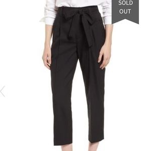 J. crew Collection Tie waist pants size 14 NWT